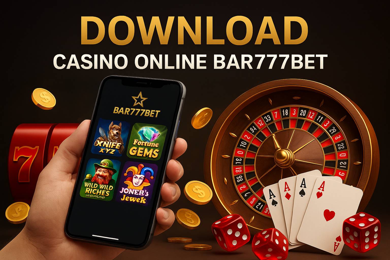 Baixar o BAR777BET Cassino App