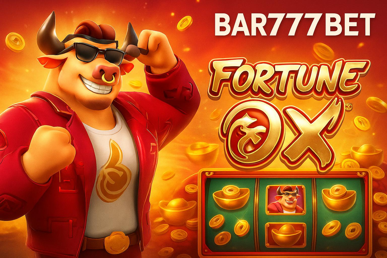 Fortune Ox no BAR777BET - Aposte Agora e Reivindique Seus Ganhos