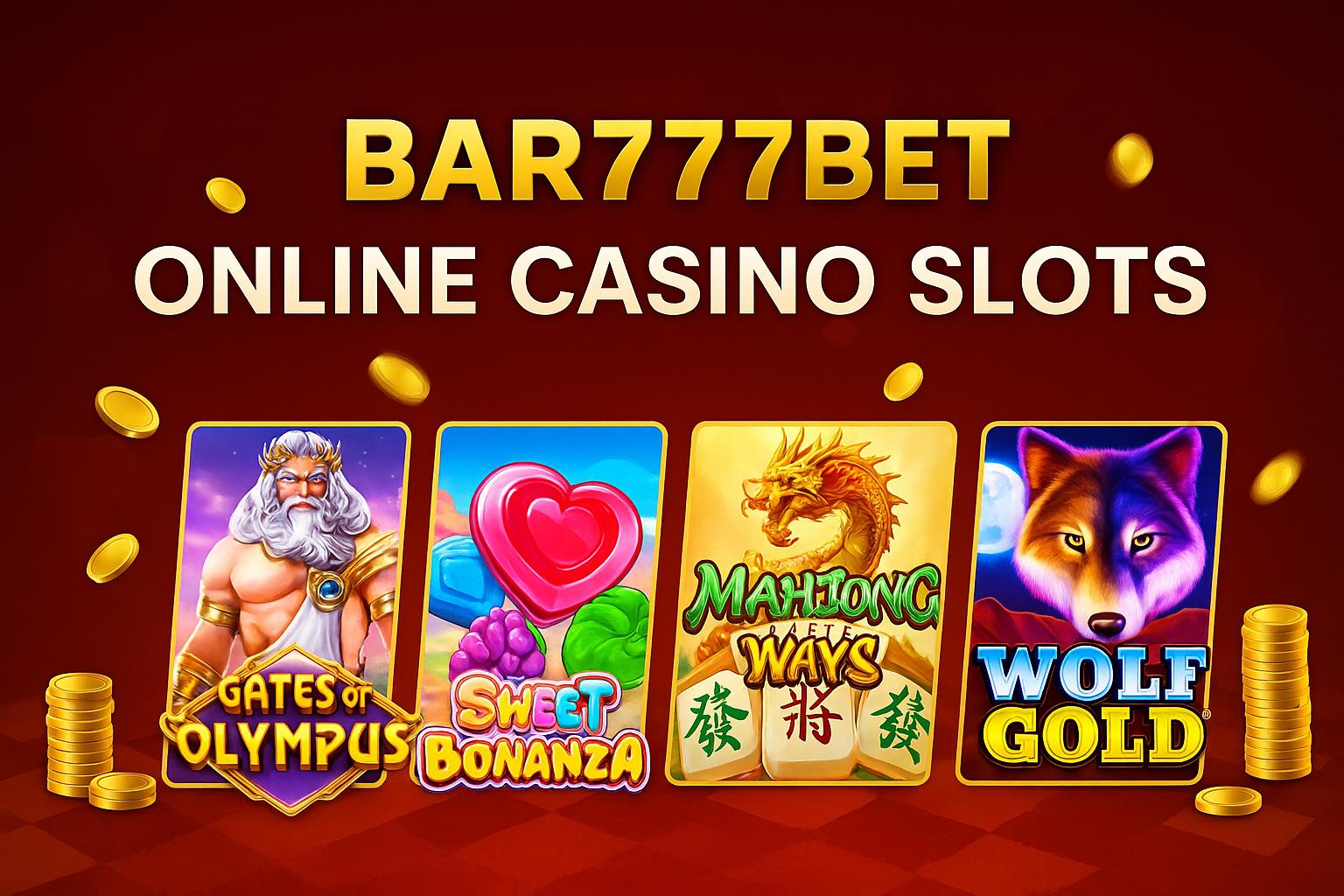 Jogos de Slot no Casino Online BAR777BET